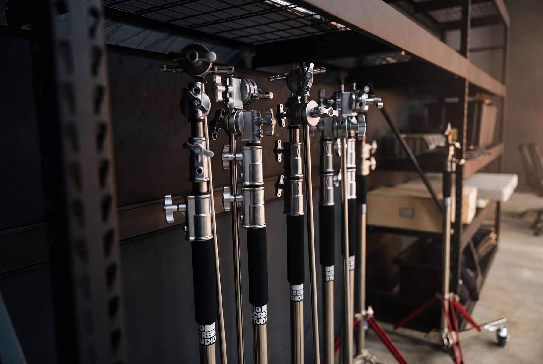 BSS-branded grip kit on the equipment cage