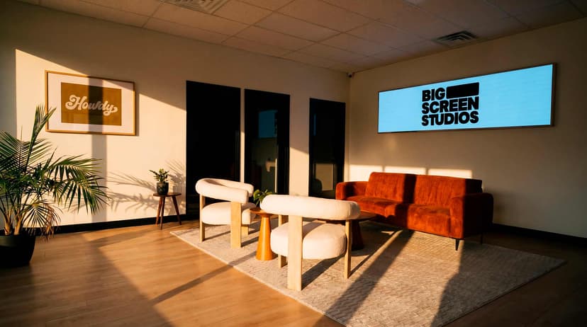Big Screen Studios | Professional Content Studio in North Dallas & DFW