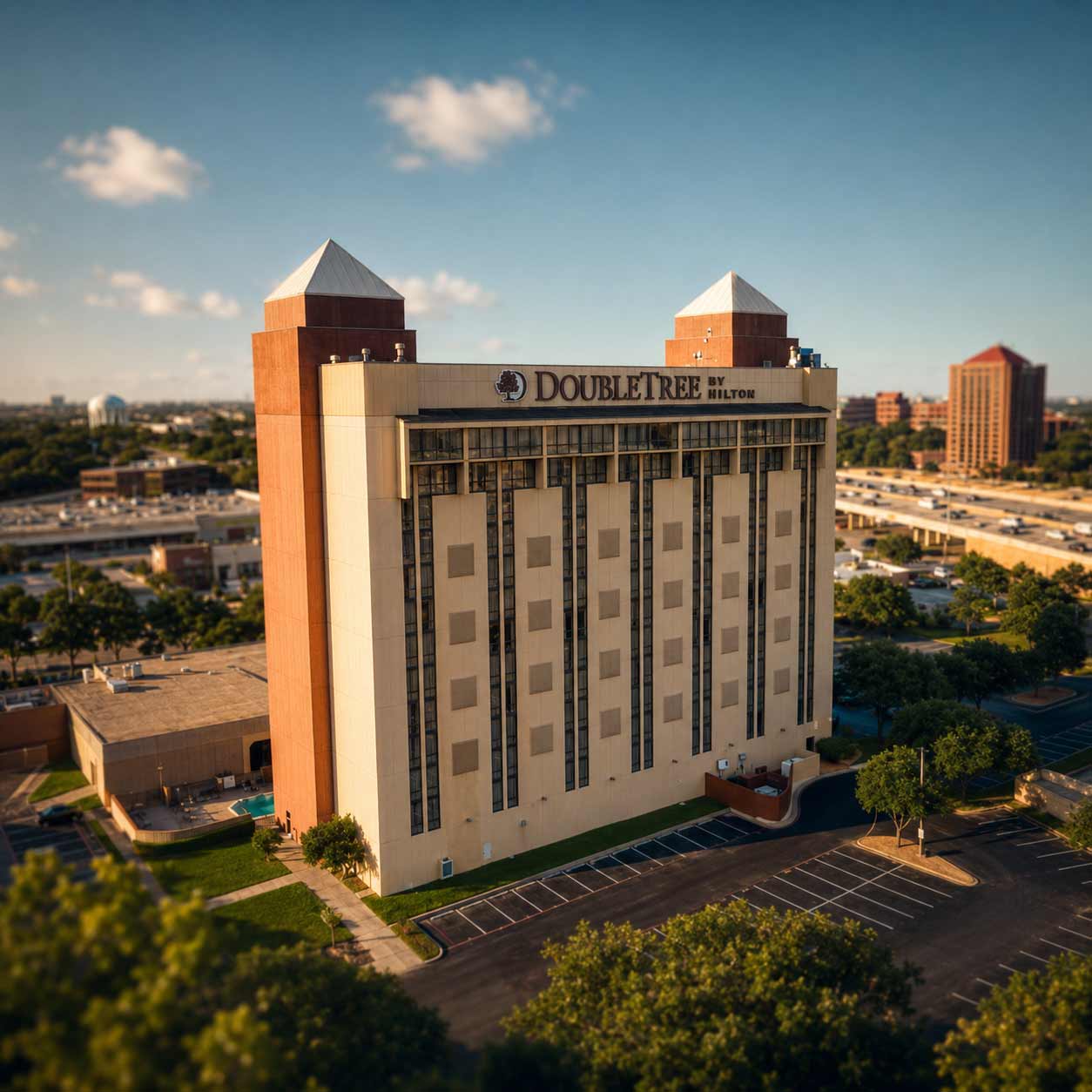 Exterior of DoubleTree by Hilton Dallas Richardson