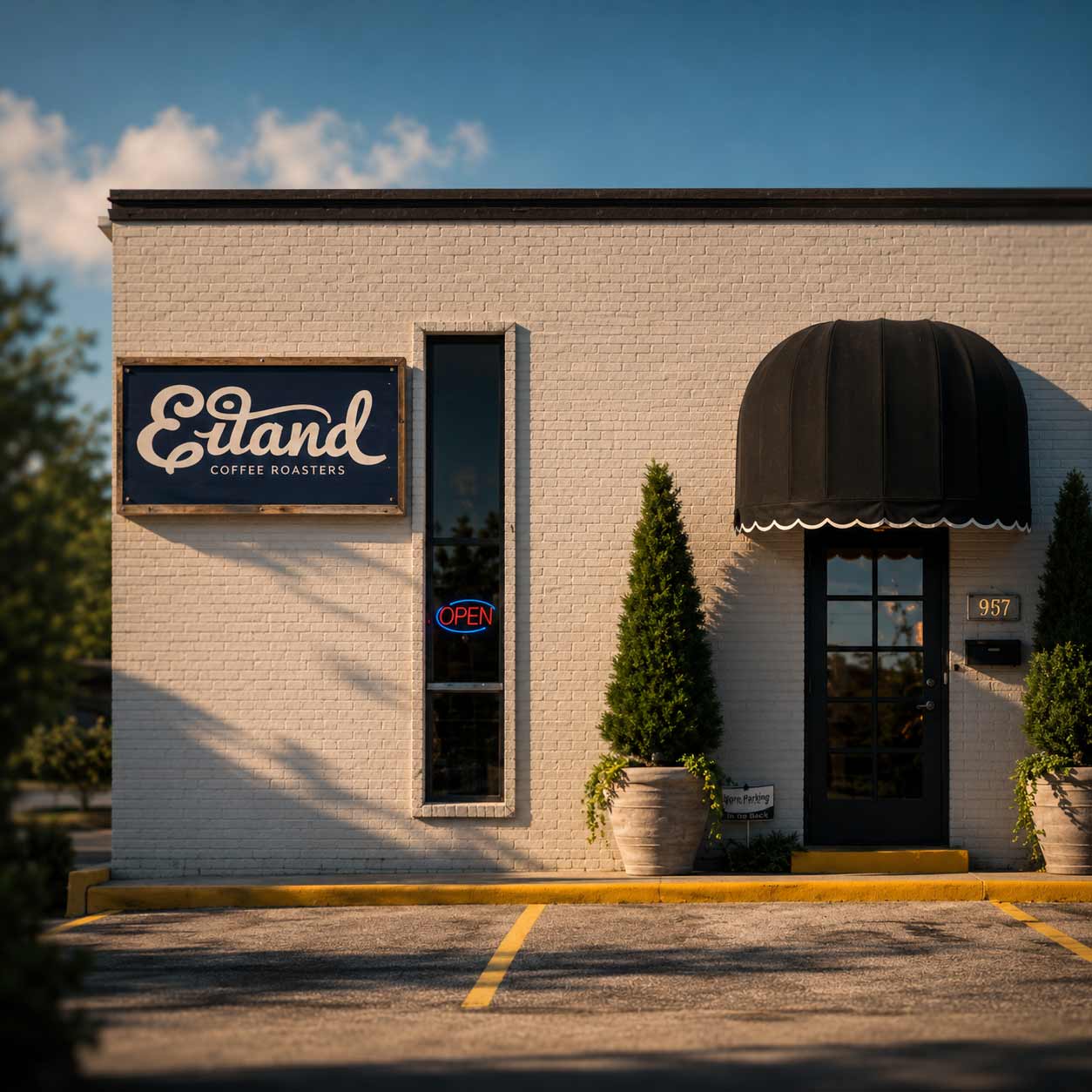 Eiland Coffee Roasters coffee shop in Richardson, TX